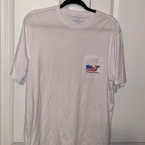 Vineyard Vines USA Whale Long sleeve Tshirt